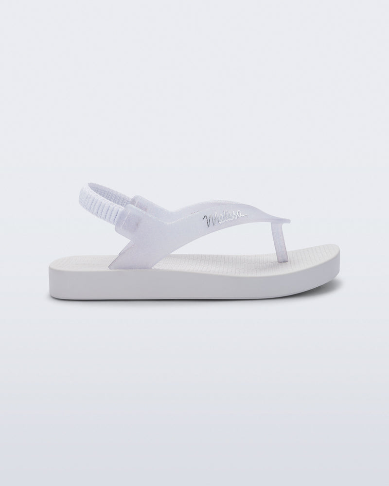 WHITE/GLITTER CLEAR - BT439