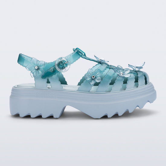BLUE/TRANSPARENT GREEN - BU733