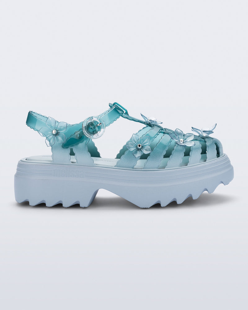 BLUE/TRANSPARENT GREEN - BU733