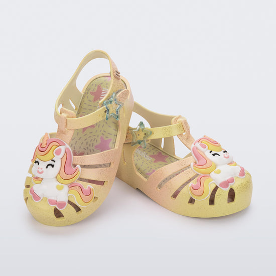 BEIGE/YELLOW/WHITE - BO766