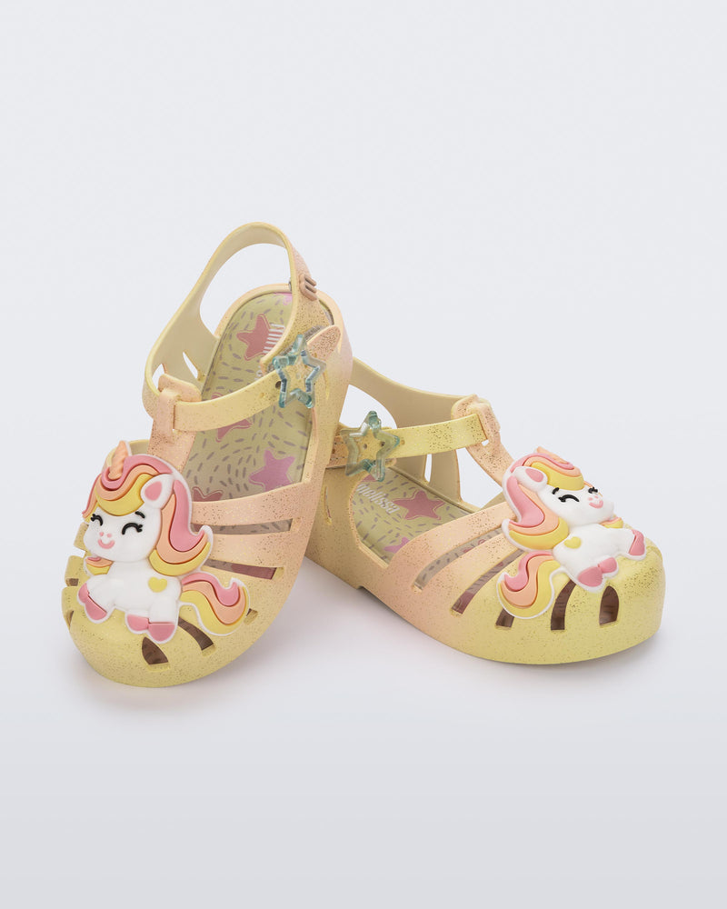 BEIGE/YELLOW/WHITE - BO766