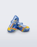 AZUL GLITTER/AMARELO - BN550