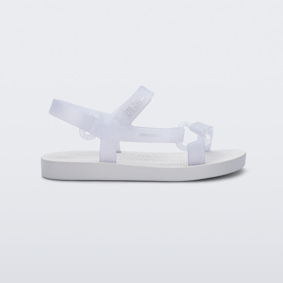 WHITE/GLITTER CLEAR - BG342