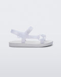 WHITE/GLITTER CLEAR - BG342