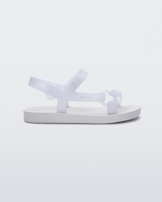 WHITE/GLITTER CLEAR - BG342