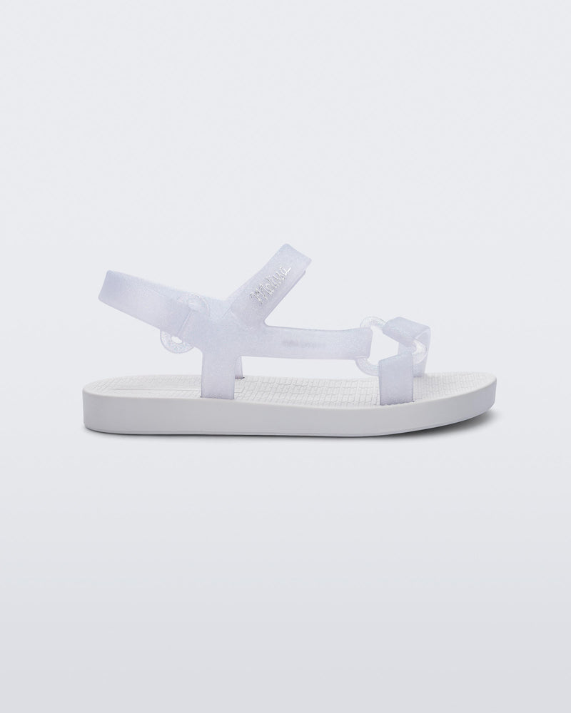 WHITE/GLITTER CLEAR - BG342