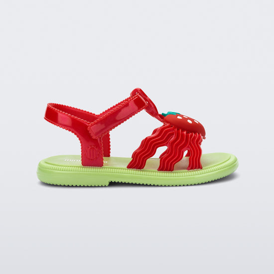 GREEN/PEARLISH RED - BD755