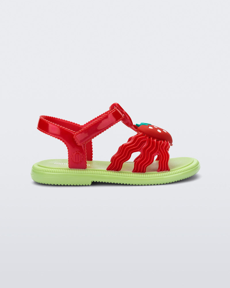 GREEN/PEARLISH RED - BD755