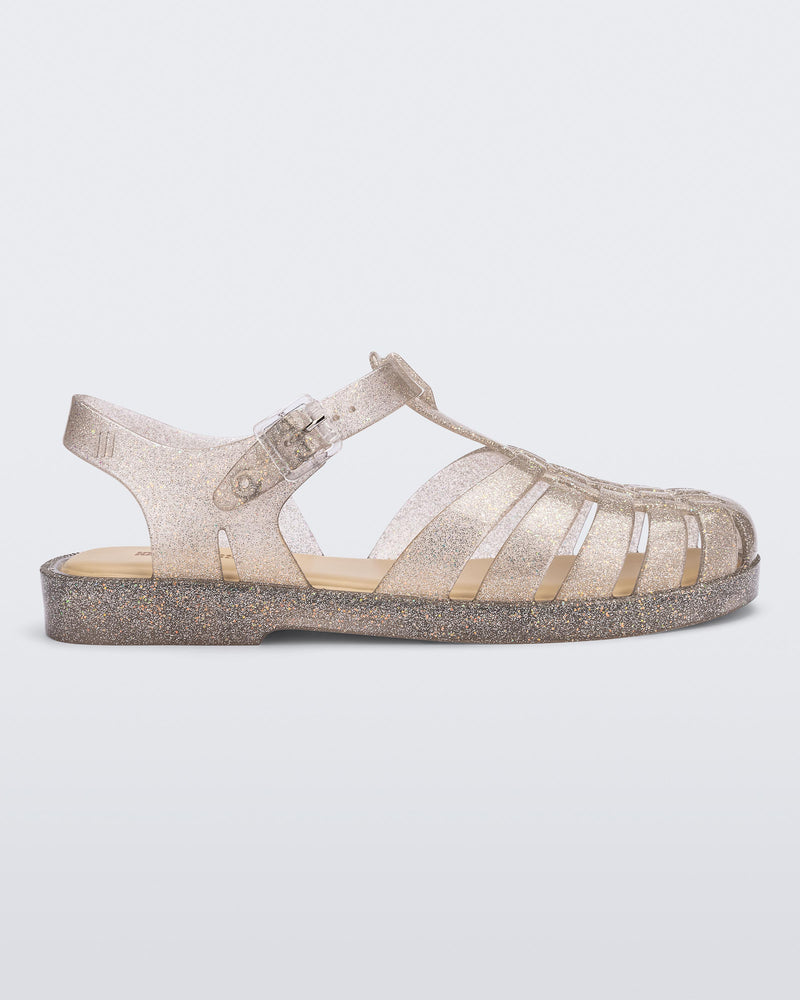 BEIGE SILVER GLITTER - BF134