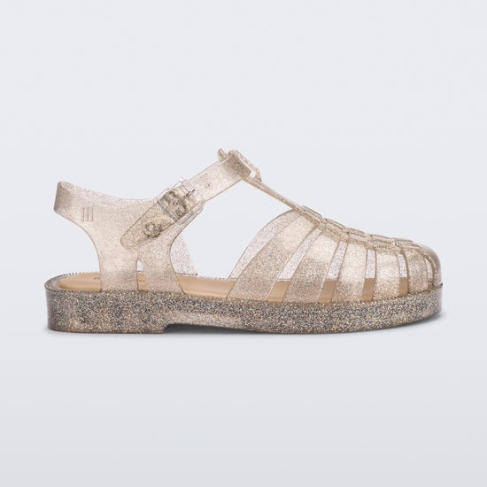 BEIGE SILVER GLITTER - BF142