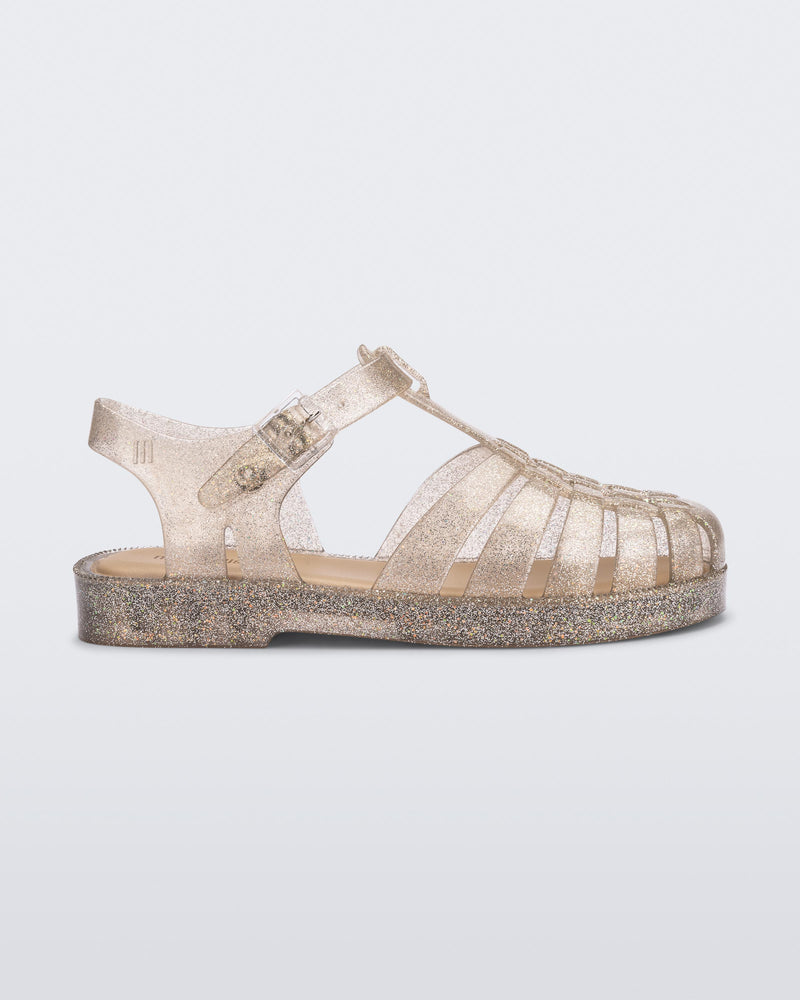 BEIGE SILVER GLITTER - BF142