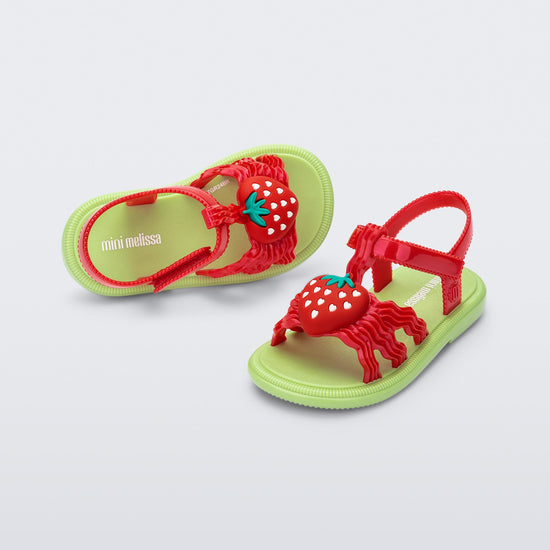 GREEN/PEARLISH RED - BD755