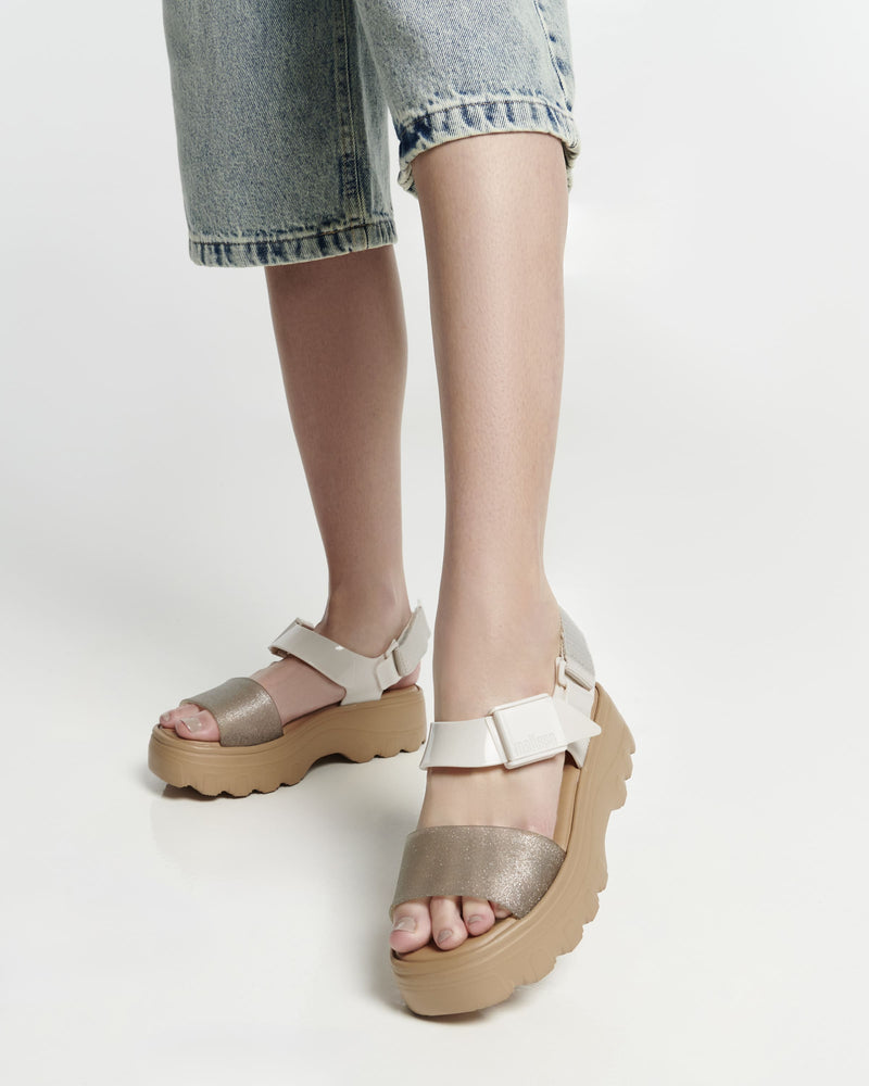 BEIGE/GLITTER - BK299