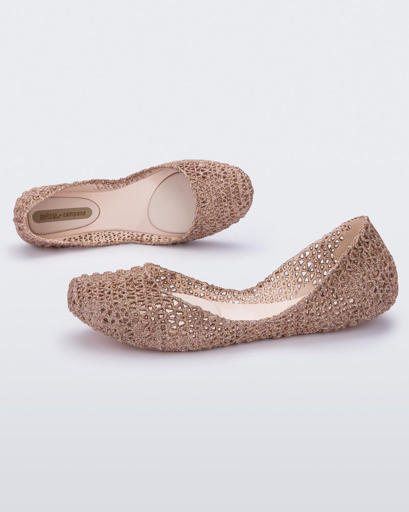 BEIGE/GLITTER - 52326