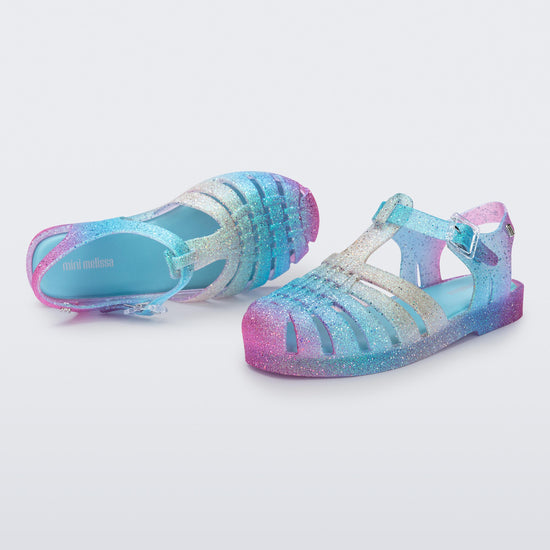 BLUE/PINK/GLITTER - BE874