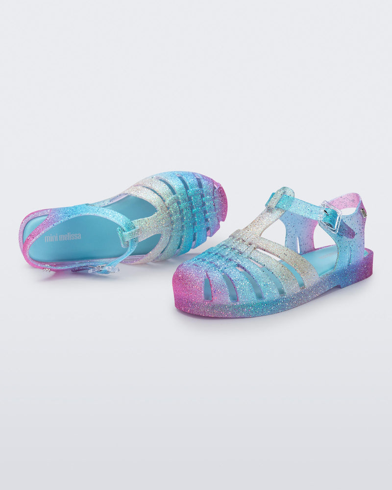 BLUE/PINK/GLITTER - BE874