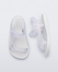 WHITE/GLITTER CLEAR - BG342