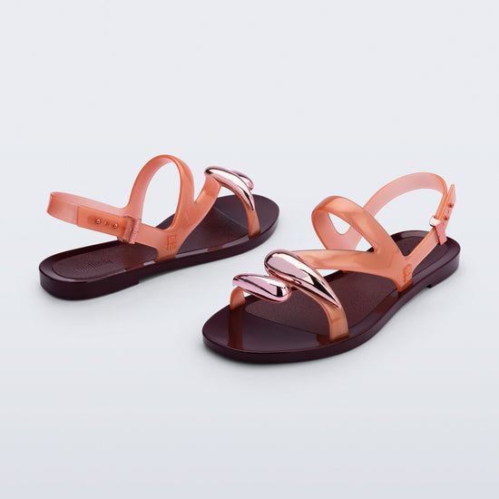 BURGUNDY/ORANGE - BQ842