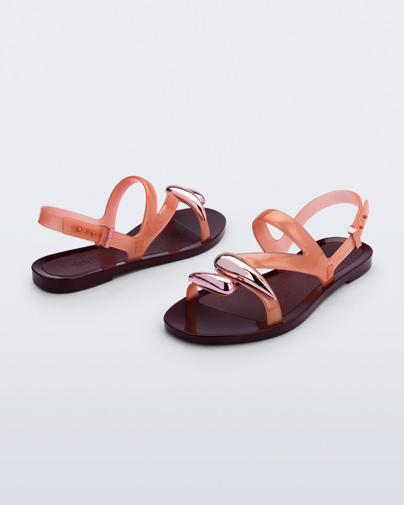 BURGUNDY/ORANGE - BQ842
