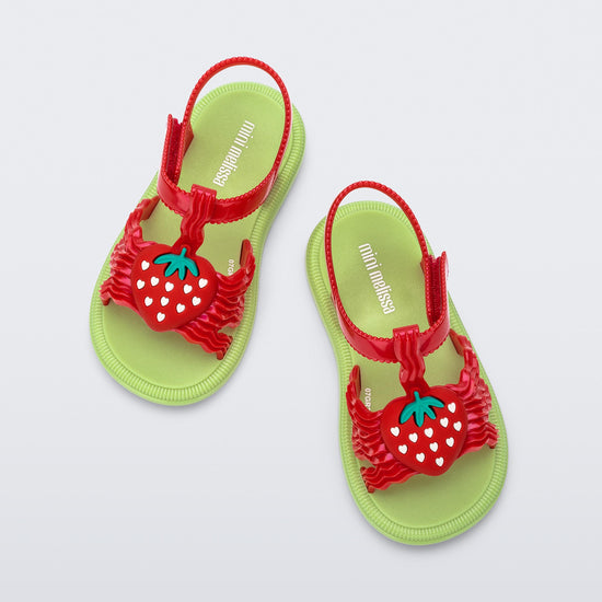 GREEN/PEARLISH RED - BD755