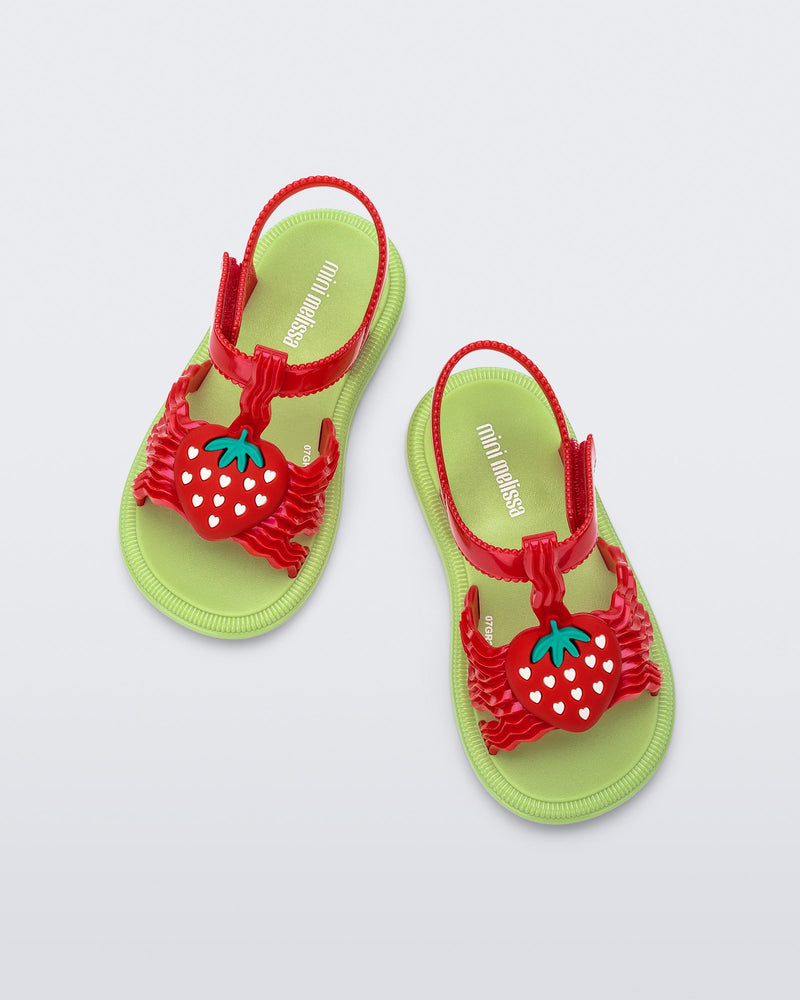 GREEN/PEARLISH RED - BD755