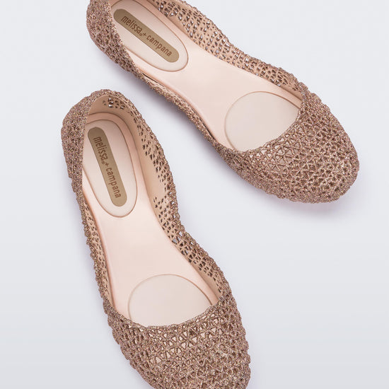 BEIGE/GLITTER - 52326