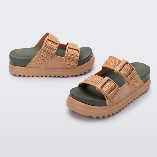 BEIGE/GREEN - BI126