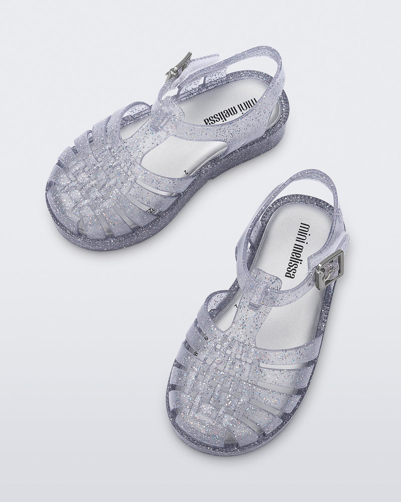 BEIGE SILVER GLITTER - BF152