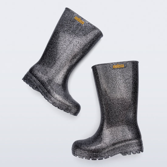 BLACK/GLITTER SILVER - BJ895