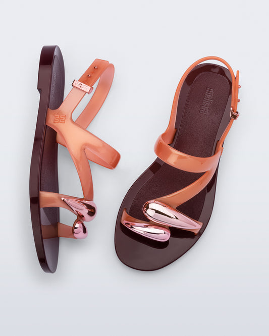 BURGUNDY/ORANGE - BQ842