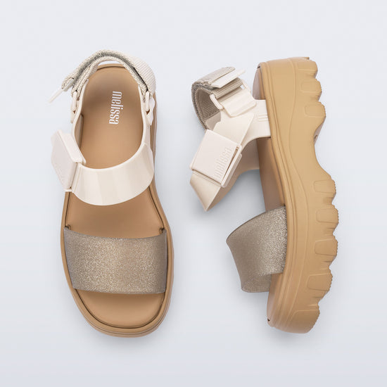 BEIGE/GLITTER - BK299