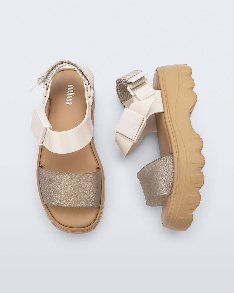 BEIGE/GLITTER - BK299