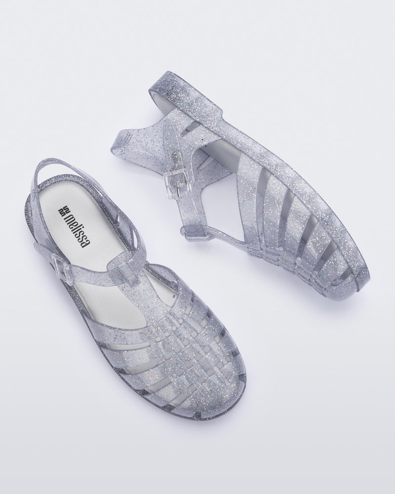 GLITTER CLEAR SILVER - BR229