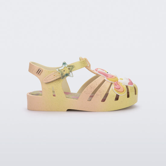 BEIGE/YELLOW/WHITE - BO766