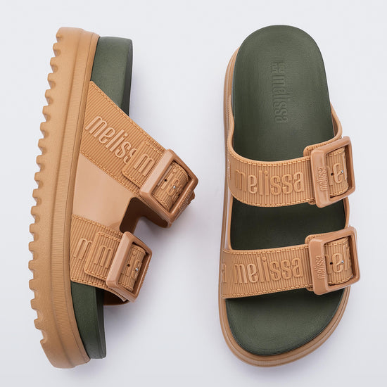 BEIGE/GREEN - BI126