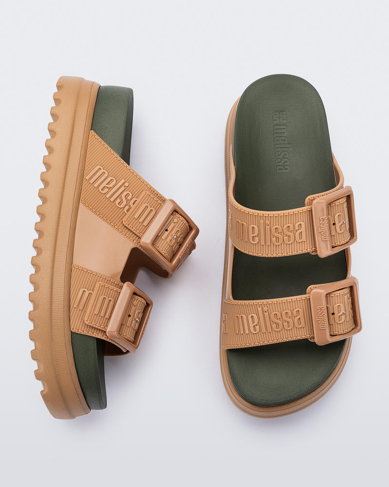 BEIGE/GREEN - BI126