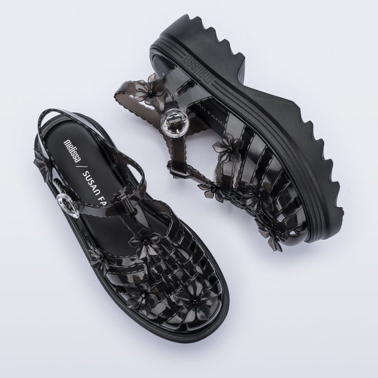 BLACK/CLEAR BLACK - BU741