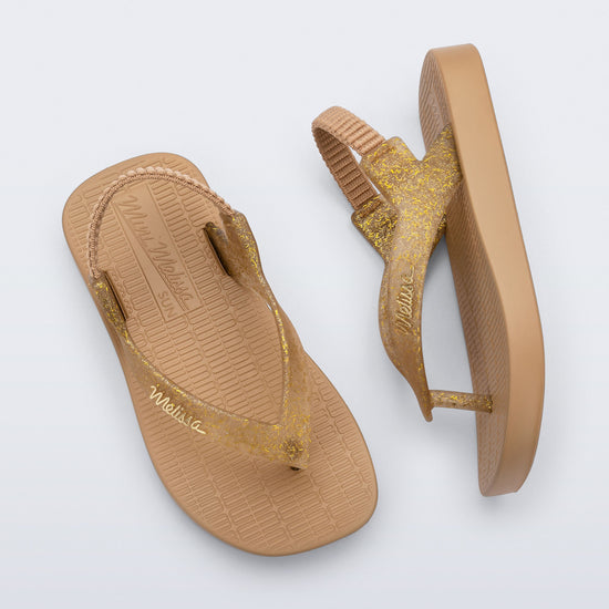 BEIGE/GOLDEN GLITTER - BT440