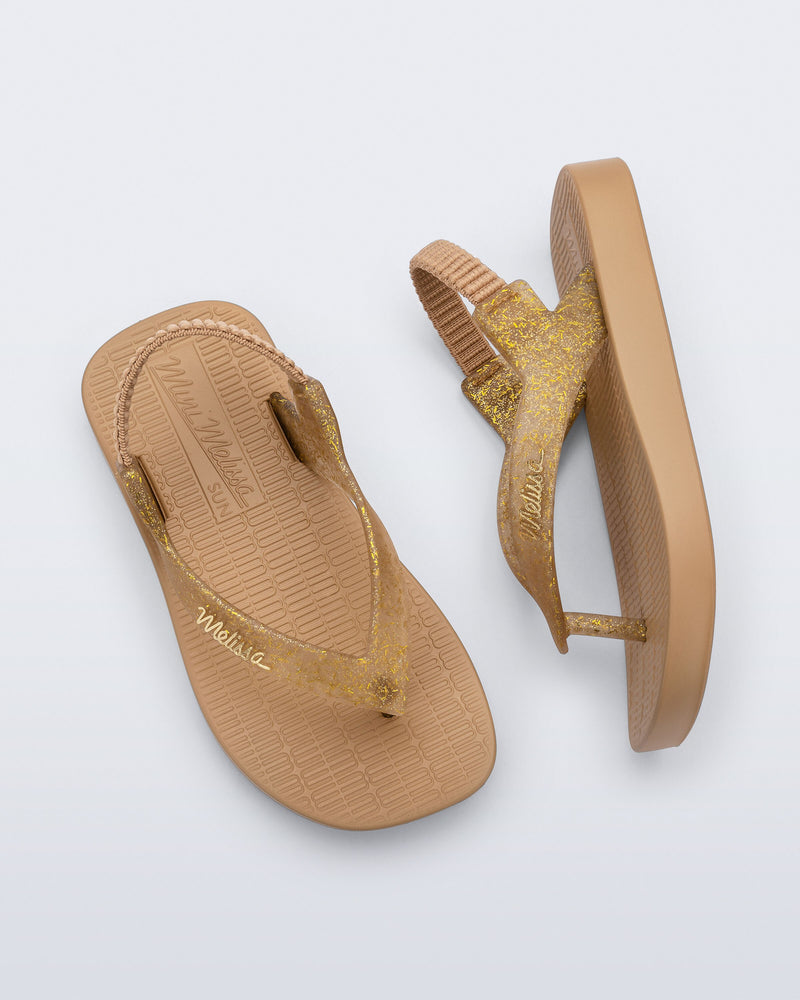BEIGE/GOLDEN GLITTER - BT440