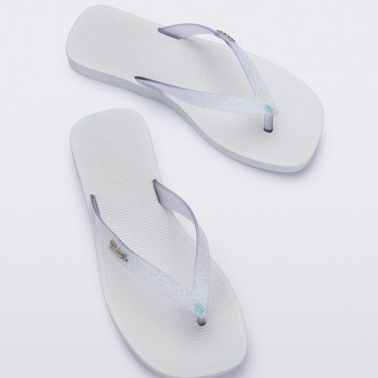 WHITE/GLITTER CLEAR - AW140