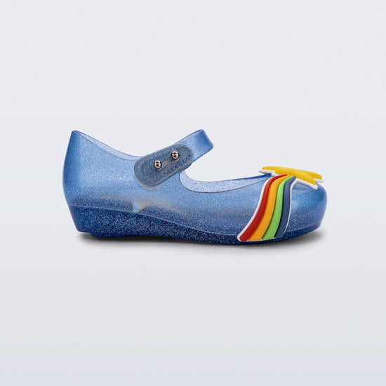 AZUL GLITTER/AMARELO - BN550