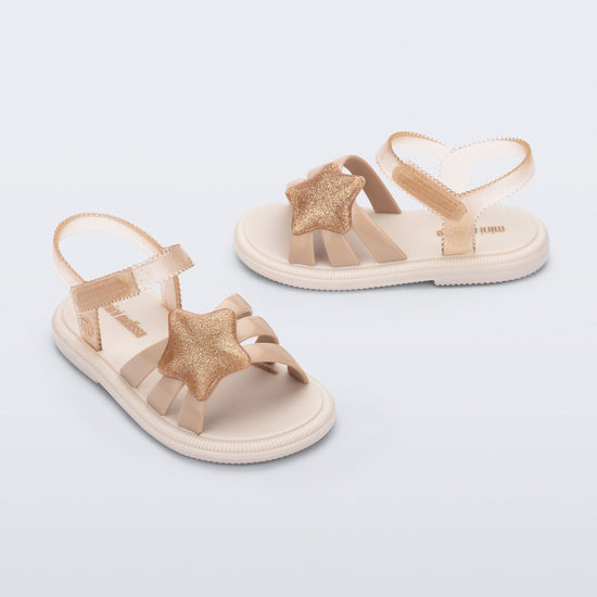 BEIGE/GLITTER - BO904