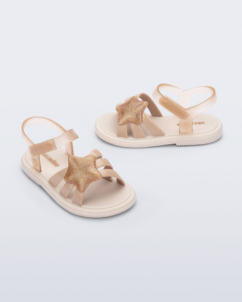 BEIGE/GLITTER - BO904