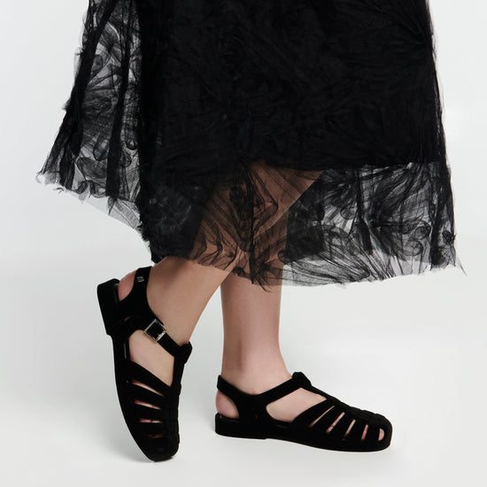 BLACK FLOCKED - BN603