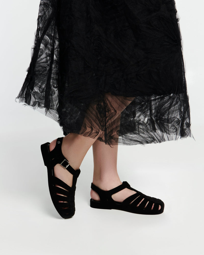 BLACK FLOCKED - BN603