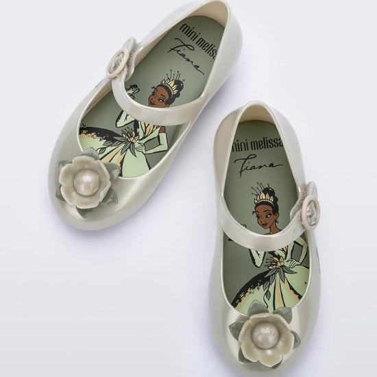 METALIC WHITE/GREEN - 54121