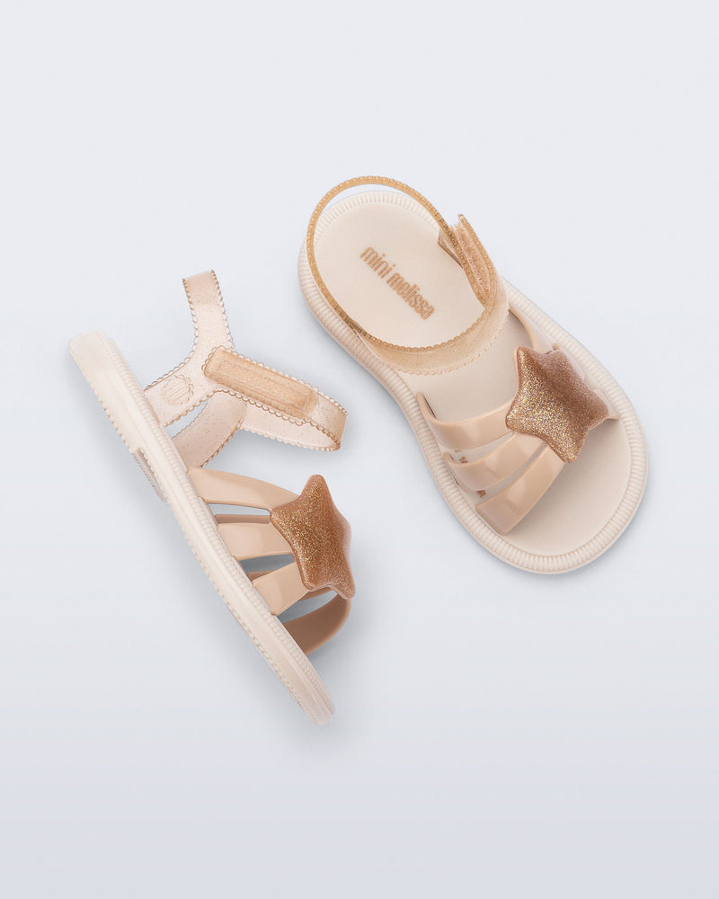BEIGE/GLITTER - BO904