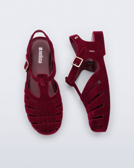RED FLOCKED - BN606