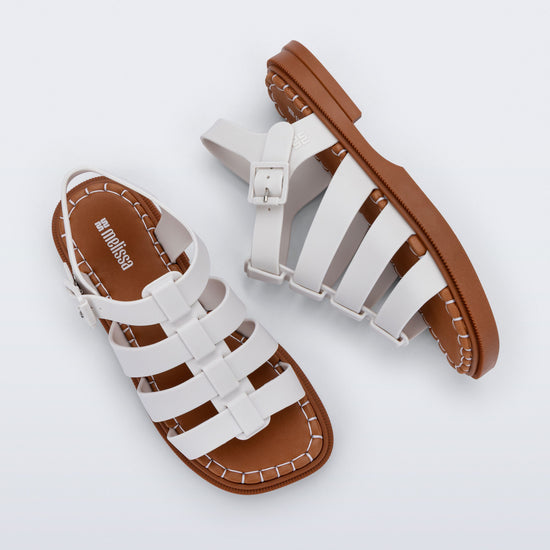WHITE BROWN-CB345